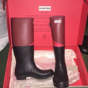 Hunter Original Tri Color Tall Rain Boots